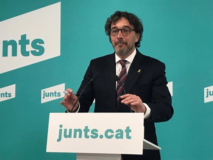 El vicepresidente y portavoz de Junts, Josep Rius