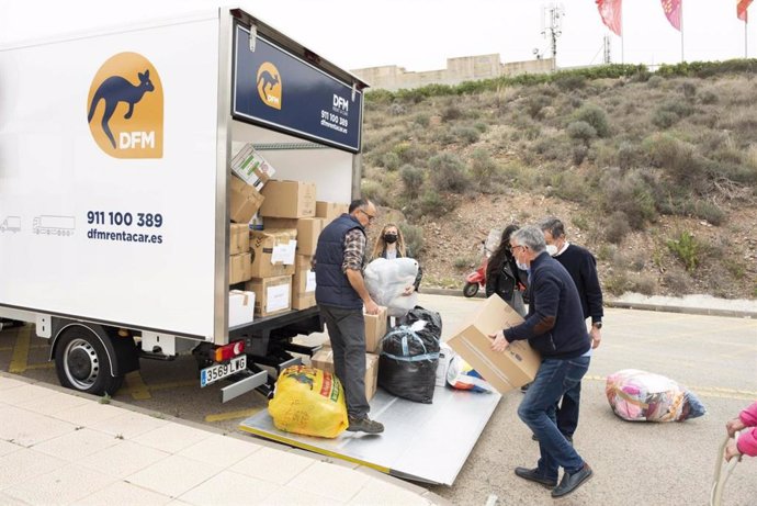 UMU envía un segundo camión solidario con material humanitario para Ucrania con destino a la frontera húngara