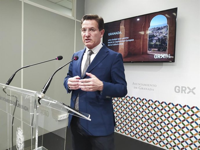 El concejal para Proyectos Estratégicos Granada 2031, Luis Salvador.