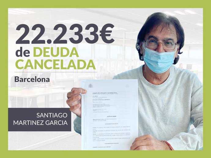 Santiago Martínez, exonerado con Repara Tu Deuda.