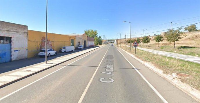 Calle Apartadero Calatrava de la localidad ciudadrealeña de Puertollano