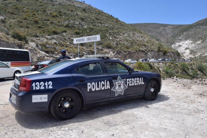 Archivo - Coche de la Policía Federal de México