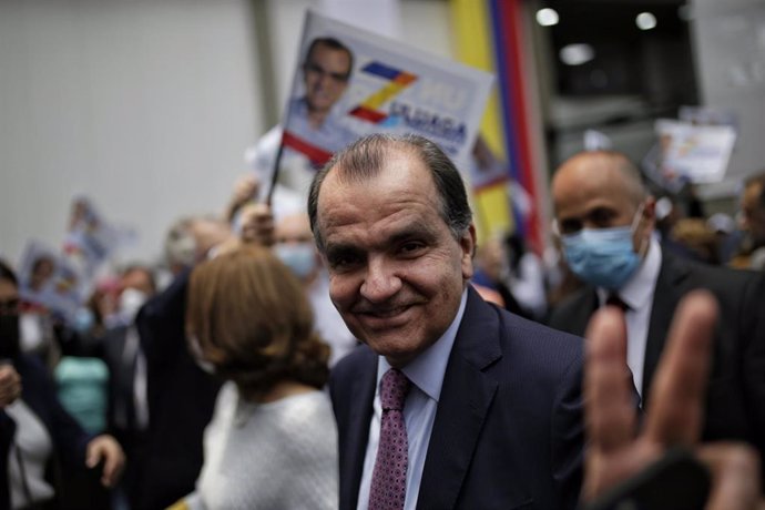 El excandidato presidencial colombiano Óscar Iván Zuluaga