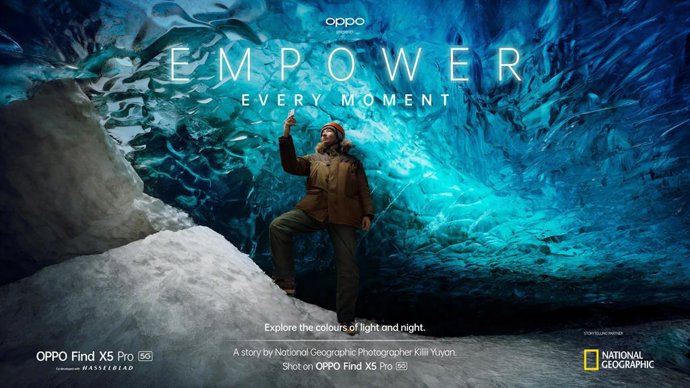 OPPO announces its latest custom content campaign produced by National Geographic to capture the unique sights and scenery of Iceland in challenging low-light conditions.