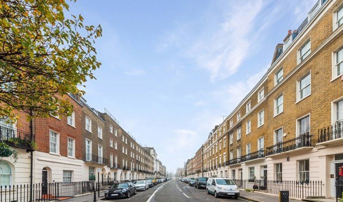 Ebury Street, Belgravia Location