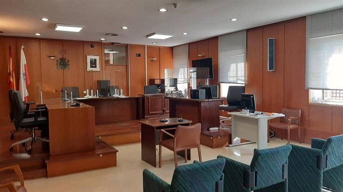 Sala de la Sección Tercera de la Audiencia Provincial de Cantabria