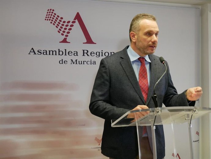 El portavoz del Grupo Parlamentario Popular, Joaquín Segado.