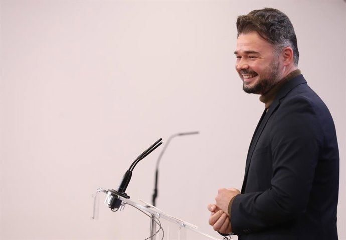 El portaveu d'ERC al Congrés, Gabriel Rufián