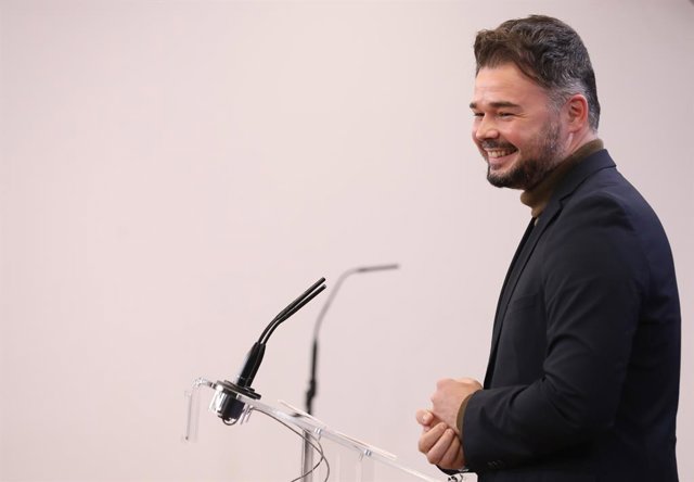 El portaveu d'ERC al Congrés, Gabriel Rufián