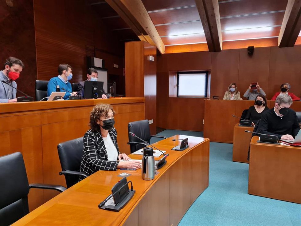 La directora general de Persona del Departamento de Educación del Gobierno de Aragón, Olga Alastruey