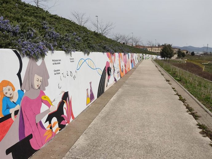 Imagen de la senda en Lezkairu.