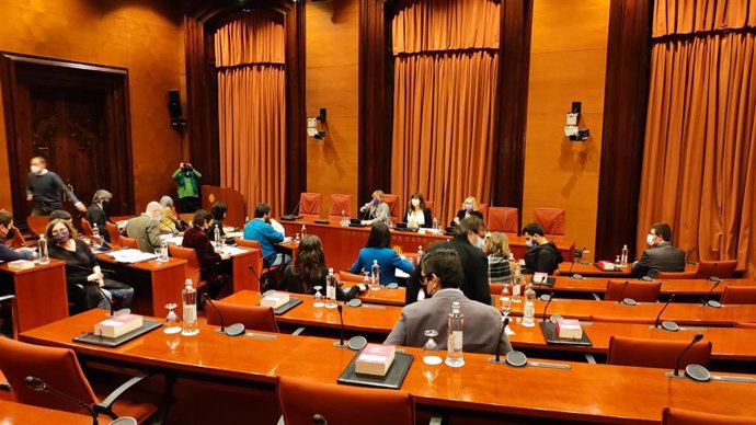 Reunión de la Junta de Portavoces del Parlament de Catalunya