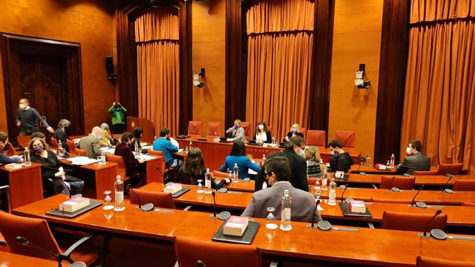 Reunió de la Junta de Portaveus del Parlament de Catalunya