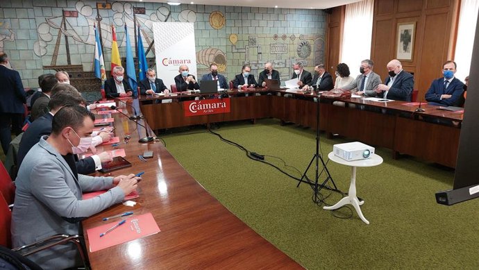 Reunión de las Cámaras de Comercio de Asturias.