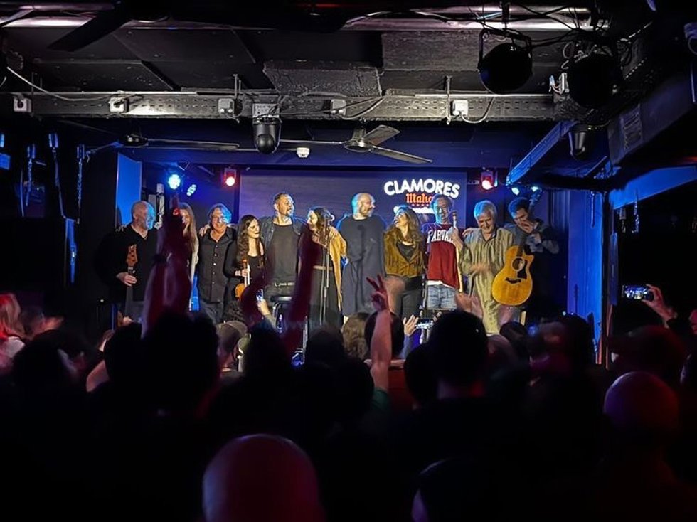 Concierto presentación del disco de All Around Folks en la Sala Clamores de Madrid