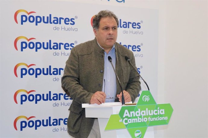 Juan Carlos Duarte,  coordinador general del PP de Huelva,