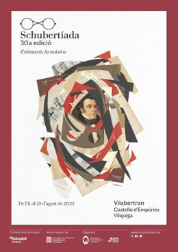 Cartel de la Schubertíada 2022