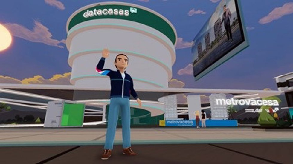 Imagen de recurso del metaverso de Metrovacesa.