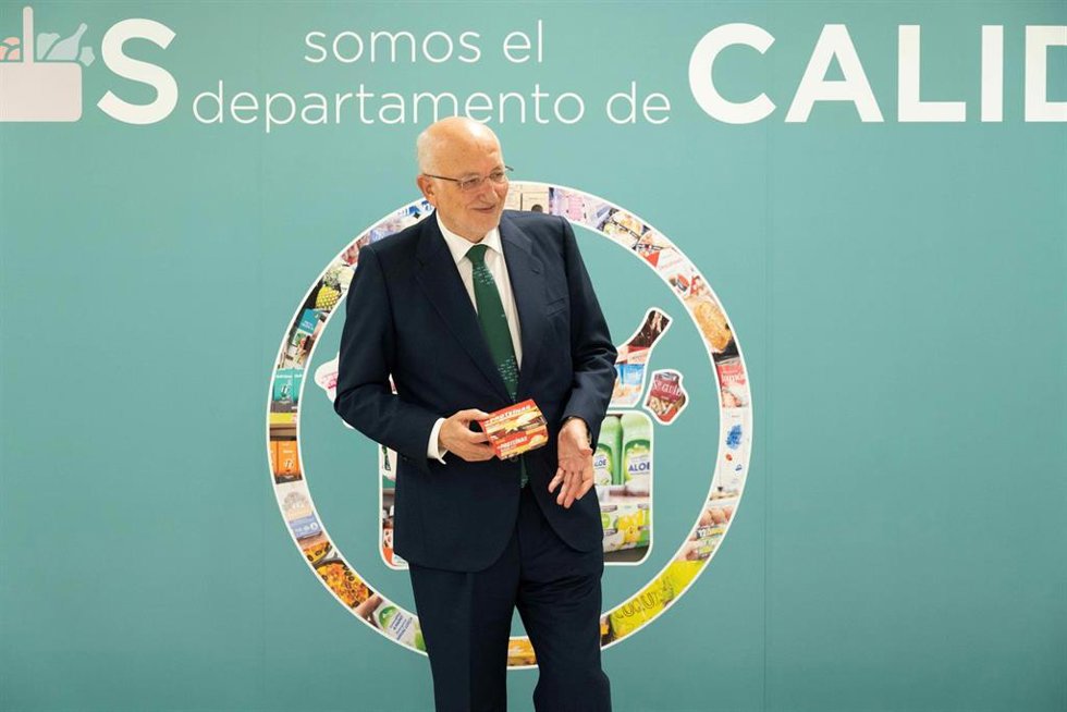 El presidente de Mercadona, Juan Roig