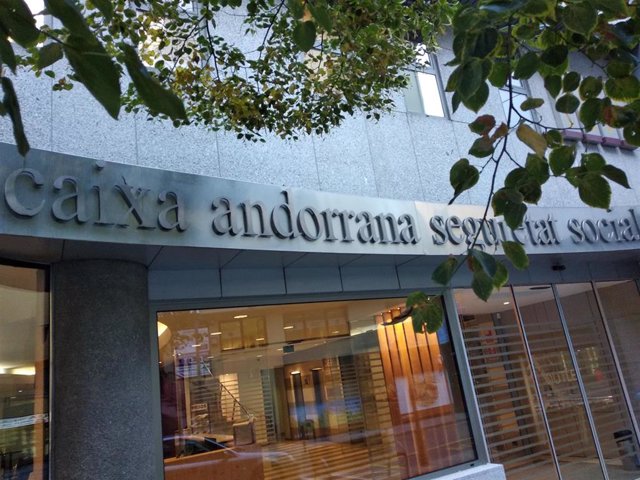 La sede de la Caja Andorrana de Seguridad Social en Andorra la Vella
