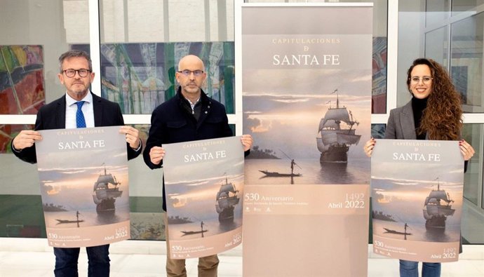 Presentaciñon de la conmemoración de las Capitulaciones de Santa Fe (Granada).
