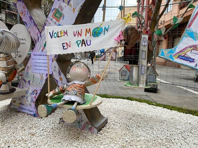 Monumento infantil sobre los derechos de la infancia