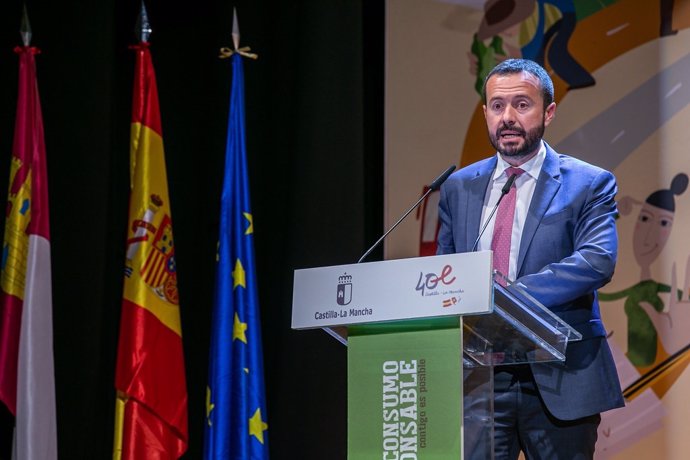 El consejero de Desarollo Sostenible del Gobierno de C-LM, José Luis Escudero