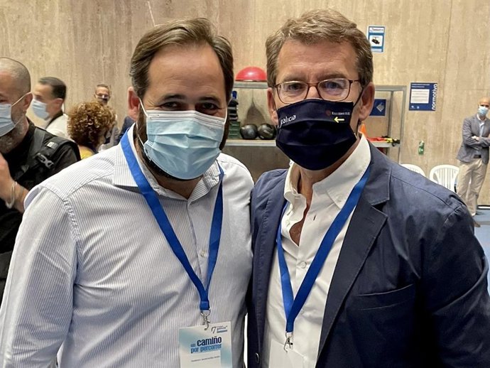 Archivo - Feijóo y Nuñez, en una foto de archivo