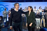 Ayuso, sobre Feijóo: "Nos hace falta él para poner paz en el partido"