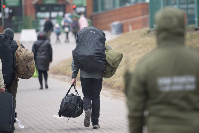 Desplazados por la guerra en Ucrania