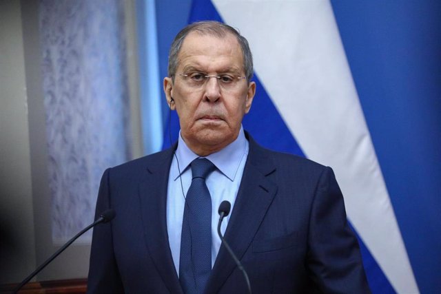 Archivo - Ministro de Relaciones Exteriores de Rusia, Sergei Lavrov