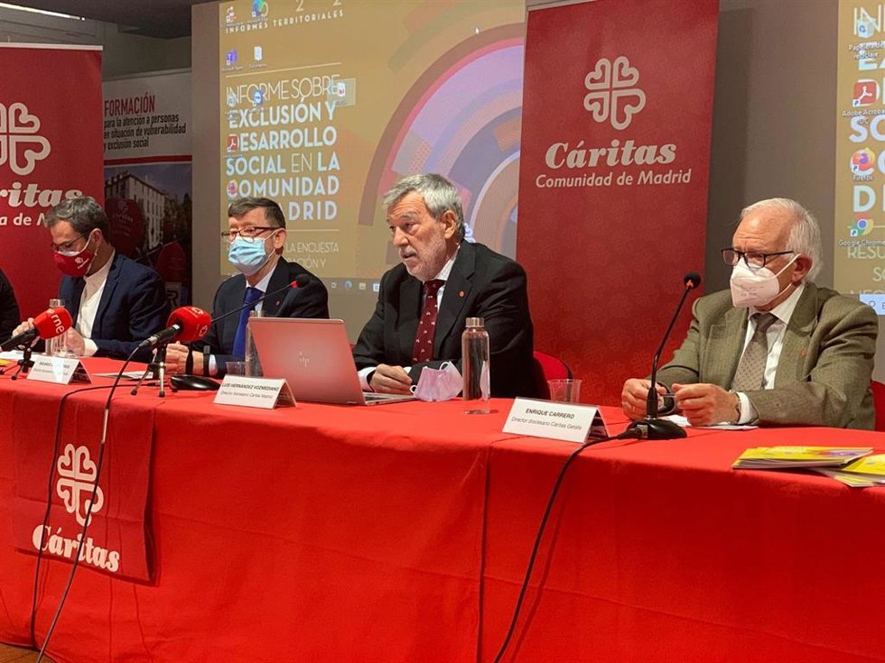 Presentación del 'Informe sobre exclusión y desarrollo social en la Comunidad de Madrid', de la Fundación Foessa