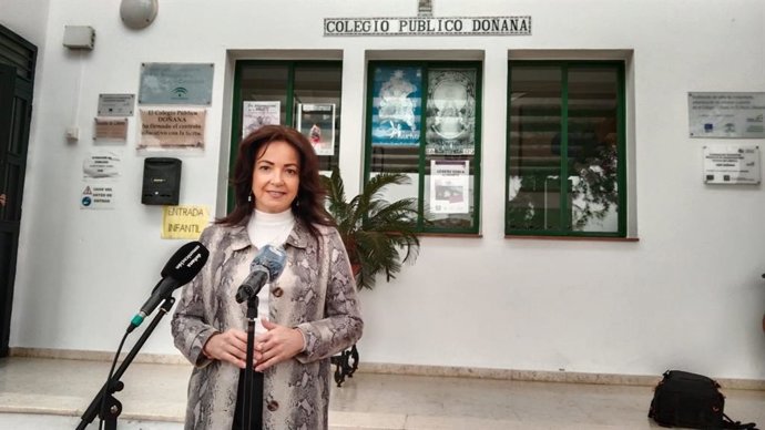 La coordinadora de Ciudadanos (Cs) en Huelva, María Ángeles Muriel.