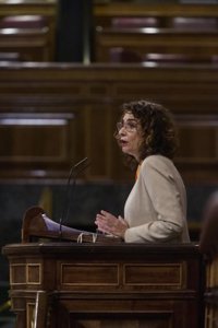 María Jesús Montero ve al PP andaluz "preparando el terreno" para "desandar" con Vox los avances en Igualdad