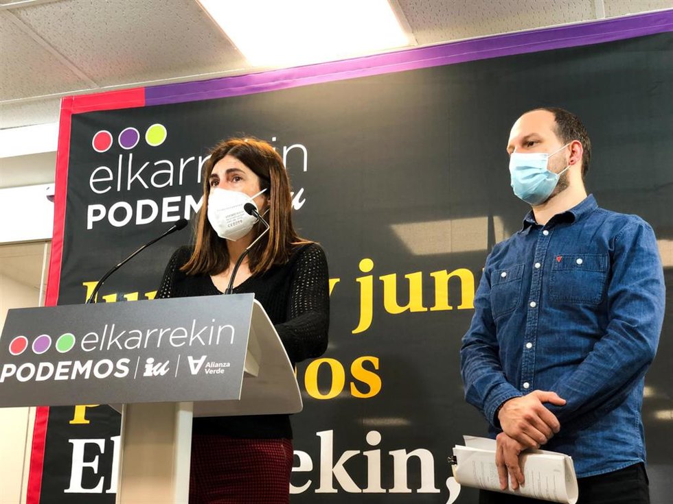 Miren Gorrotxategi e Iñigo Martínez Zatón