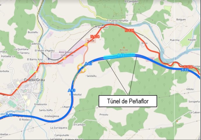 Túnel de Peñaflor.