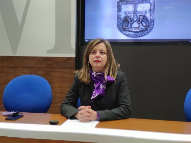 La portavoz de Somos Oviedo, Ana Taboada