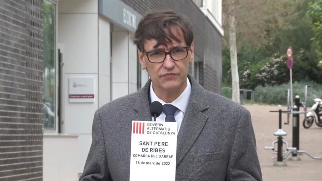 El primer secretari del PSC, Salvador Illa