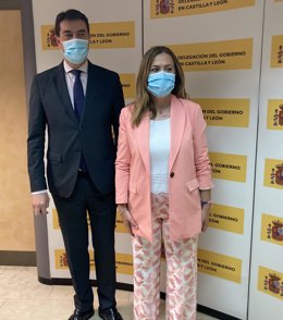 Ángel Ibáñez y Virginia Barcones.