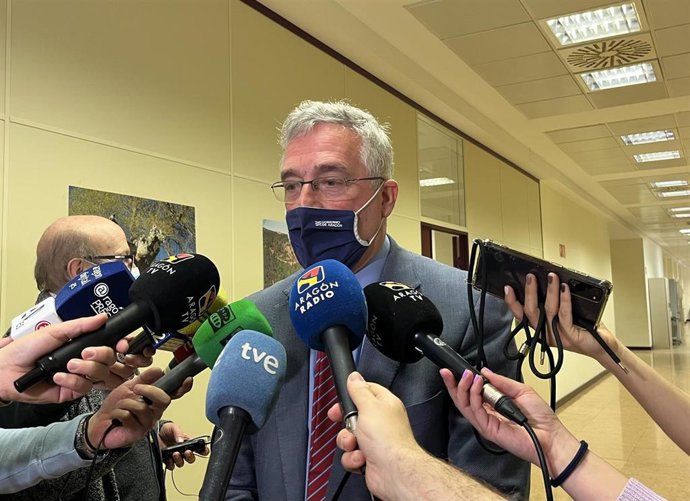 El consejero de Agricultura, Joaquín Olona