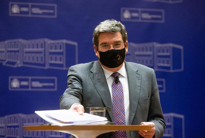 Archivo - El ministro de Inclusión, Seguridad Social y Migraciones, José Luis Escrivá