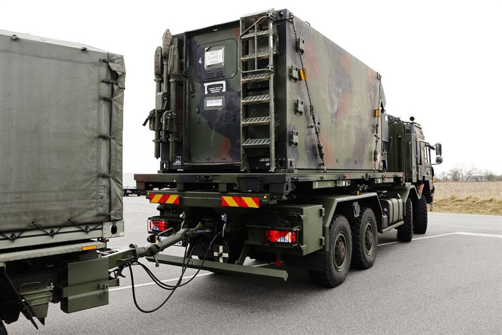 Un convoy de las Fuerzas Armadas de Alemania traslada a Eslovaquia baterías de misiles antiaéreos Patriot ante la guerra en Ucrania