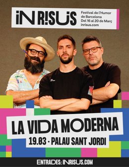 La Vida Moderna Live Show de David Broncano, Ignatius Farray y Quequé lidera el cartel de la primera edición del festival