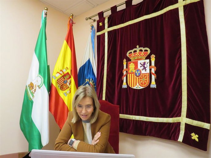 Archivo - La subdelegada del Gobierno en Huelva, Manuela Parralo, en una imagen de archivo.