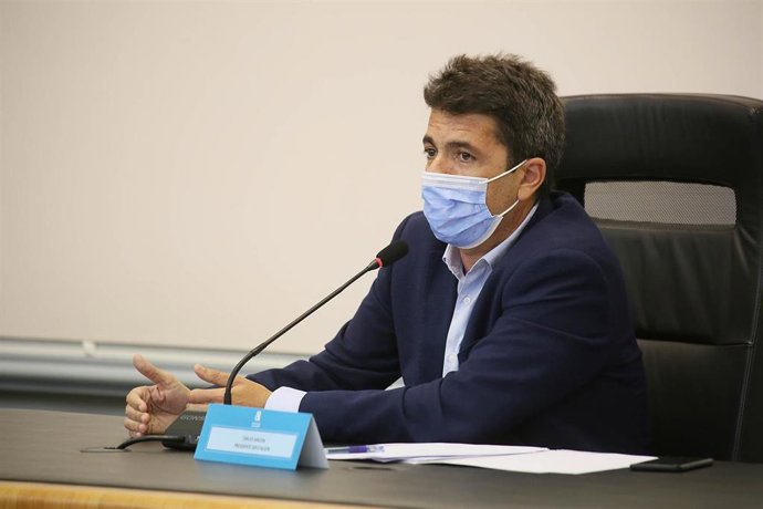 Carlos Mazón, presidente de la Diputación