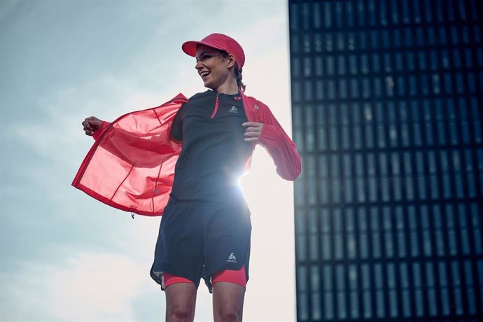 Archivo - Odlo renueva su colección "más sostenible" de trail running para el verano.