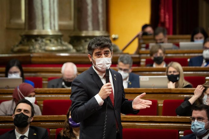 El vicepresidente del Govern y conseller de Territorio y Políticas Digitales, Jordi Puigneró