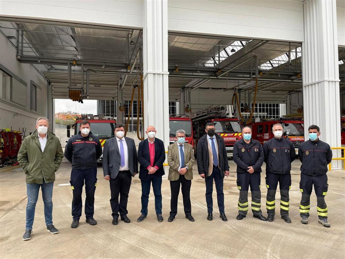 Visita al parque de bomberos de Dos Hermanas