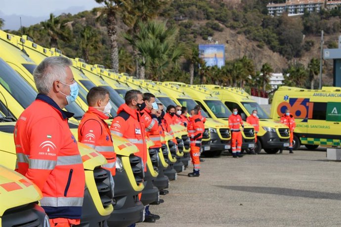 Andalucía.- Andalucía pone en marcha las 21 UVI móviles adquiridas para la atención a emergencias sanitarias