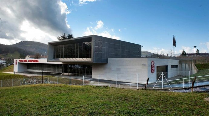 Imagen de la comisaría de la Policía Foral en Elizondo